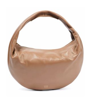 Khaite + Olivia Medium Leather Shoulder Bag