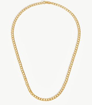 Missoma + Flat Curb Chain Necklace