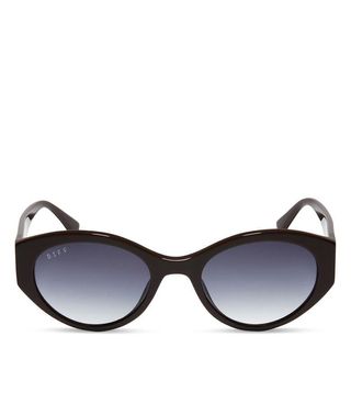 Diff + Linnea 55mm Oval Sunglasses