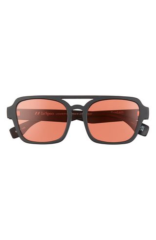 Le Specs + 54mm Aviator Sunglasses