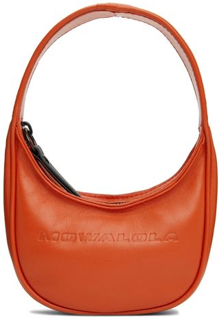 Mowalola + Orange Small Bundle Bag