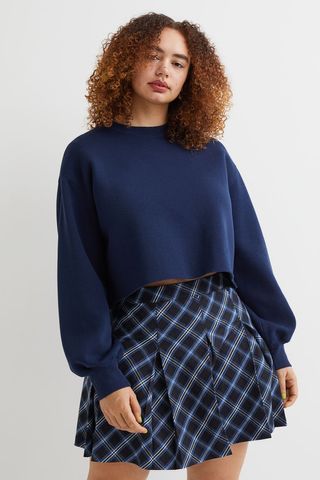 H&M + Short Twill Skirt