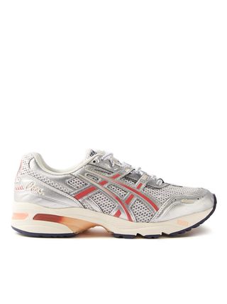 Asics + GEL-1090 Mesh and Leather Trainers