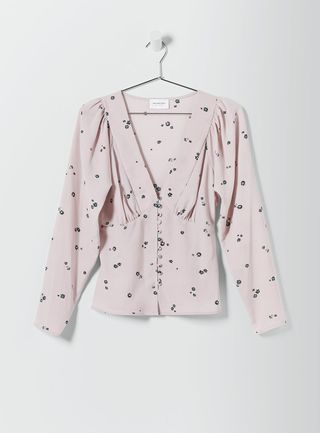 Who What Wear Collection + Kira Button Blouse
