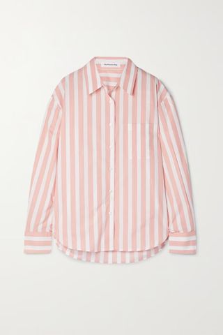 The Frankie Shop + Lui Striped Cotton Shirt