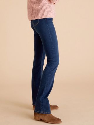 Per Una + Tencel™ Rich High Waisted Slim Flare Jeans