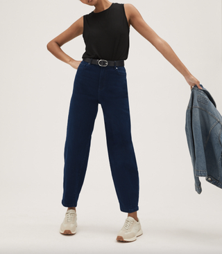 M&S Collection + High Waisted Balloon Jeans