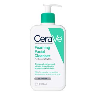 Cerave + Foaming Facial Cleanser