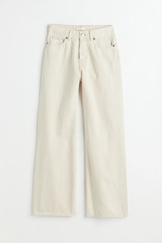 H&M + Wide High Trousers