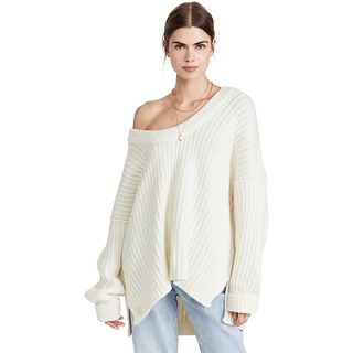 Free People + Blue Bell V Neck Sweater