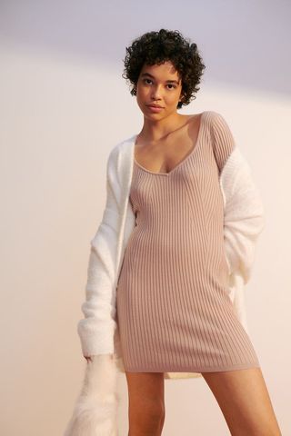 H&M + Rib-Knit Dress