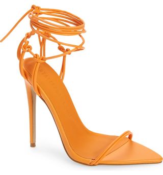 Billini + The Lace Up Pointed Toe Sandal