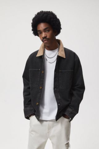 Zara + Combination Collar Jacket
