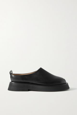 Wandler + Rosa Leather Slippers