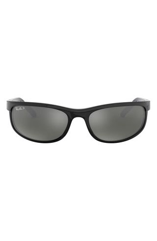 Ray-Ban + Pillow Oversize 62mm Sunglasses