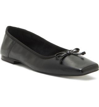 Vince Camuto + Elanndo Square Toe Ballet Flat