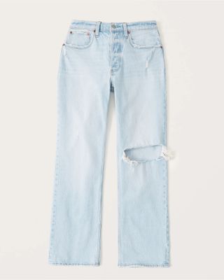 Abercrombie 
Fitch + Curve Love 90s Low Rise Baggy Jeans