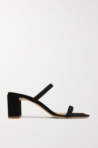 By Far + Tanya Suede Mules