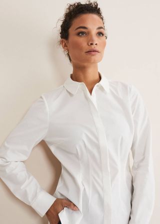 Victoria Beckham + Kiyah Fitted Shirt