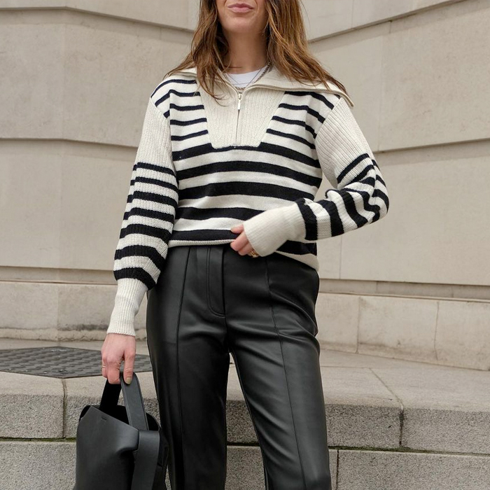 Marks & Spencer's Leather Trousers Are Excellent This Winter