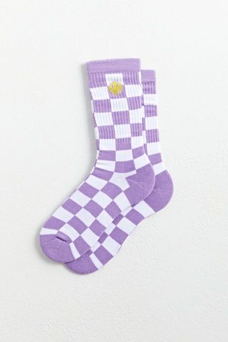 Urban Outfitters + Happy Face Sport Crew Sock