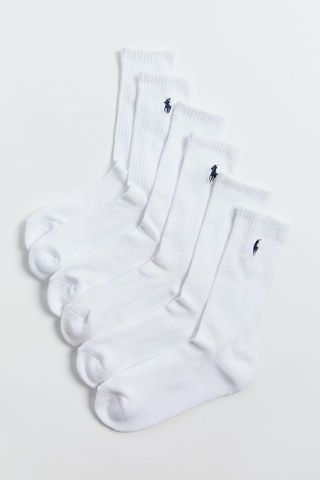 Polo Ralph Lauren + Cushion Crew Socks 3-Pack