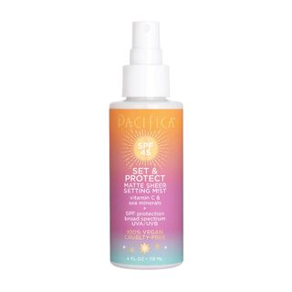 Pacifica + Set & C Protect SPF 45 Matte Sheer Setting Spray