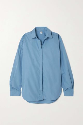Totême + Organic Cotton-Poplin Shirt