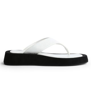 Tony Bianco + Ives Milk Capretto 3.5cm Sandals