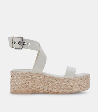 Dolce Vita + Cannes Sandals Ivory Leather