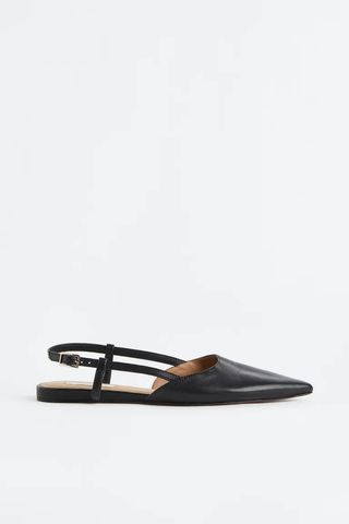 H&M + Leather Slingbacks