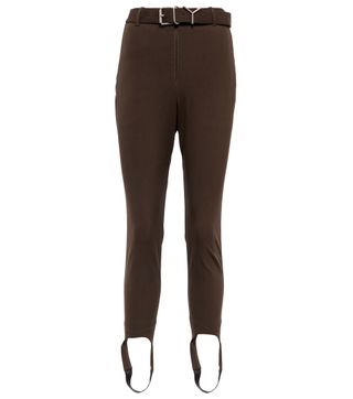 Y/Project + Belted High-Rise Stirrup Pants