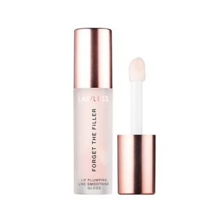 Lawless + Forget The Filler Lip Plumper Line Smoothing Gloss in Rosy