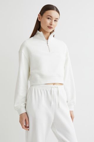 H&M + Half-Zip Sweatshirt