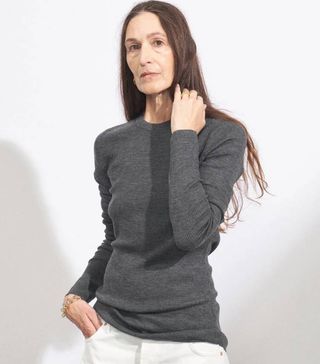 Raey + Crew-Neck Fine-Rib Responsible Merino Wool Sweater
