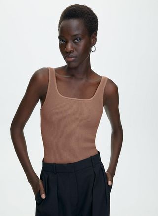 Babaton by Aritzia + Sculpt Knit Squareneck Tank