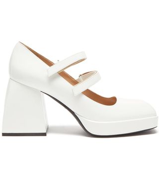 Nodaletto + Bulla Babies Patent-Leather Mary Jane Pumps