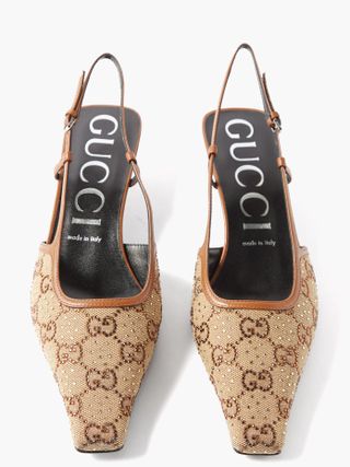 Gucci + Square-Toe Leather Loafers