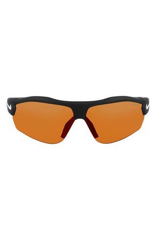 Nike + Show X3 72mm Oversize Wraparound Sunglasses