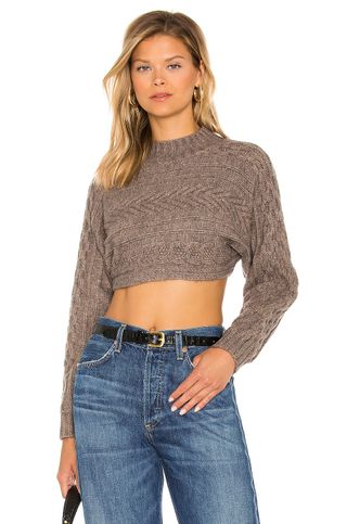 Superdown + Mila Ultra Crop Sweater