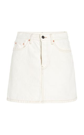 Wardrobe.NYC + Denim Mini Skirt