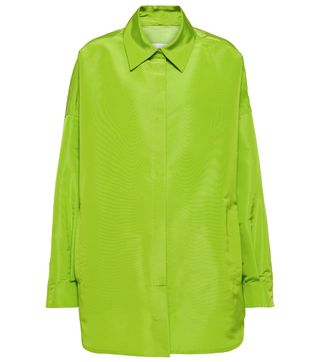 Valentino + Silk Faille Shirt