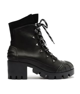 Schutz + Eugenia Nappa Leather Boot