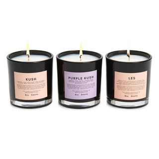 Boy Smells + Kush, Purple Kush & Les 3-Pack Votive Candle Set