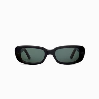 Lexxola + Eva Sunglasses in Black / Smoke