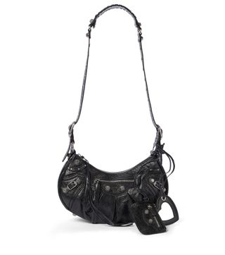 Balenciaga + Le Cagole Small Leather Shoulder Bag