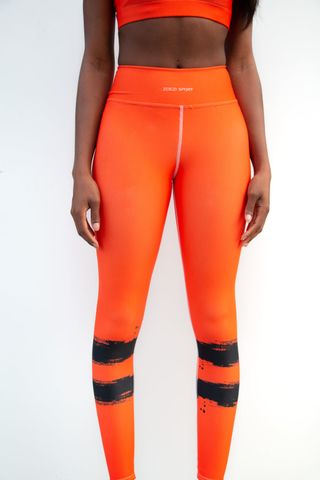 Zoezi Sport + Kioni Tangerine Yoga Leggings