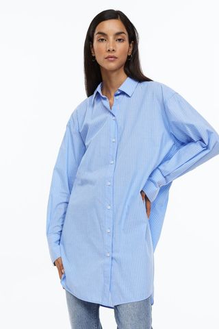 H&M + Long Cotton Shirt