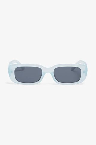 Monki + Oval-Framed Sunglasses
