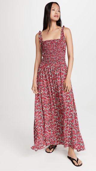 BB Dakota + Midi Floral Sleeveless Dress